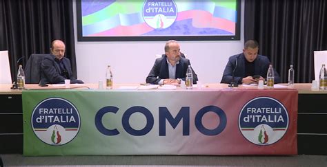 Como Congresso Di Fratelli Ditalia Stefano Molinari Eletto