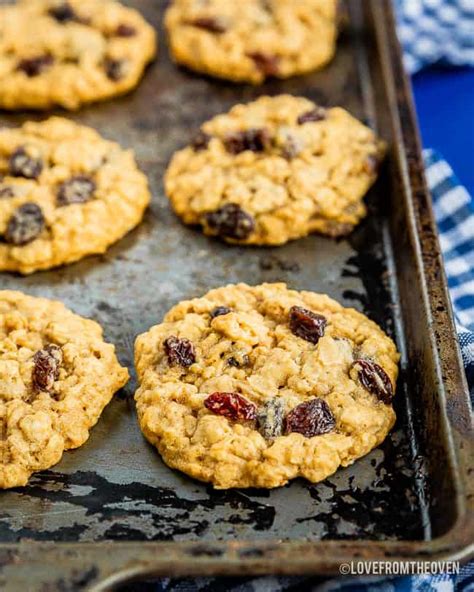 Vanishing Oatmeal Cookies • Love From The Oven