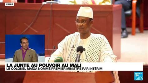 Mali Le Colonel Abdoulaye Maïga Nommé Premier Ministre Par Intérim