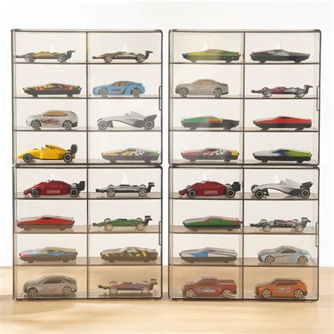 Amazon Hot Scale Matchbox Toy Car Display Box Piece Toy Car Storage Box Holds Up To