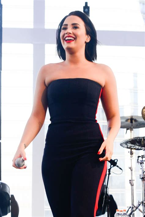 Demi Lovato At Her Vevo Private Concert In Sao Paulo