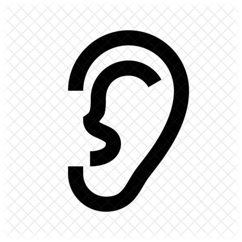 Hearing Icon Free Icons Library