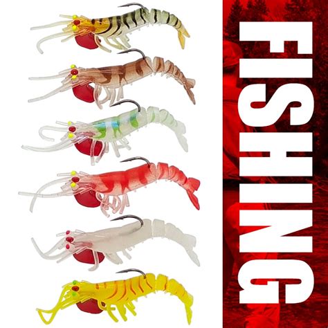 Tl G G G Shrimp Lure Simulation Prawn Soft Lure Artificial Bait