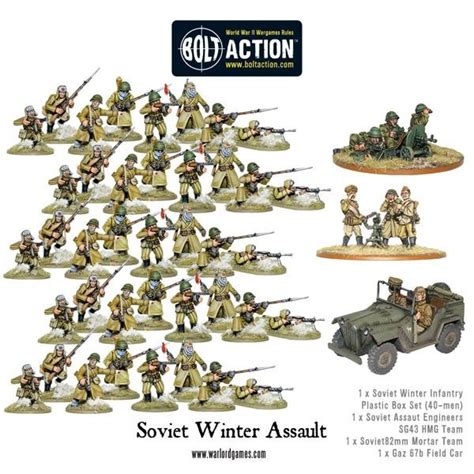 Painting Winter Soviets – Bolt Action | Warlord Games