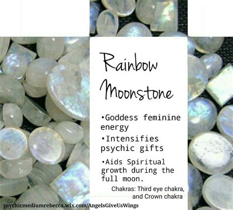 Rainbow Moonstone Crystal Meaning Crystals Healing Properties Crystal Meanings Gemstone Healing