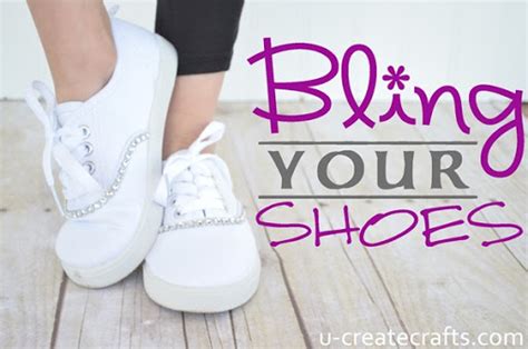 DIY Bling your Shoes - U Create