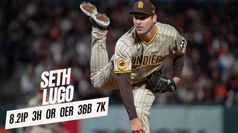 Seth Lugo Pitching Padres Vs Giants 92623 Mlb Highlights Youtube