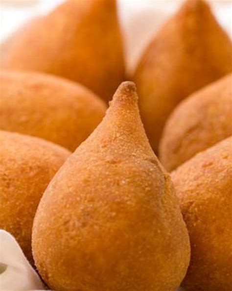 Coxinha de Frango Pães e salgados Receitas