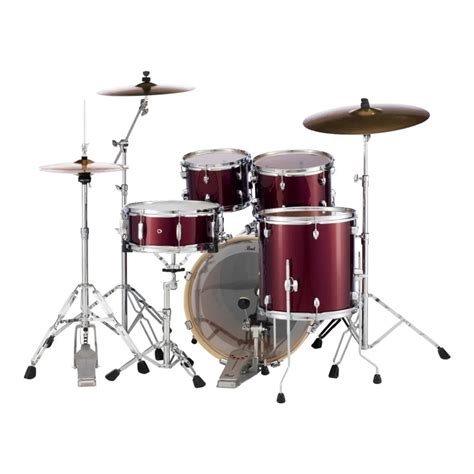 Bateria Pearl Export Exx Np C Series Burgundy Shell Pack Kit