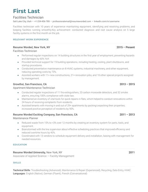 Entry-Level Pharmacy Technician Resume Example for 2023 | Resume Worded