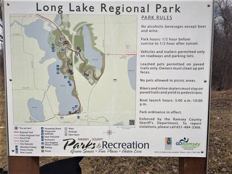 Long Lake Campground Map