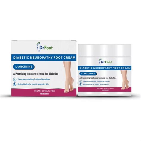 Buy Dr Foot Diabetic Neuropathy Foot Cream L Arginine Online - 10% Off ...