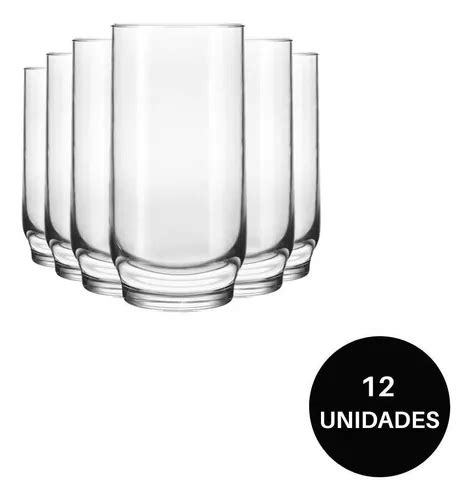 Vaso Nadir Figueiredo Light s Jogo 12 copos vidro suco água lights