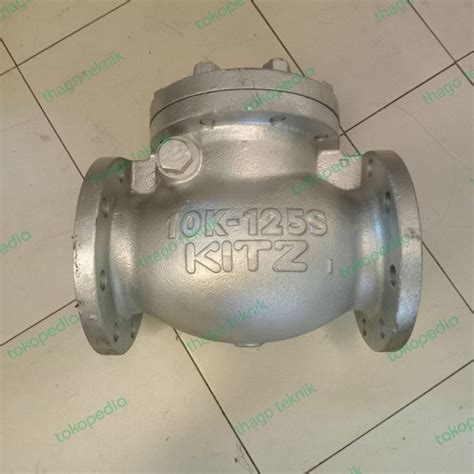 Jual Swing Check Valve Kitz 8 Inch Jis 10k Cast Iron Jakarta Barat Thago Teknik Tokopedia