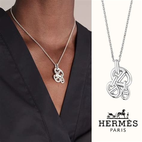 Hermes Chaine Dancre Fw Chaine D Ancre Enchainee Pendant Small