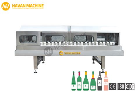 Semi Automatic Manual Bottle Washing Machine Bottle Rinser NAVAN Beer