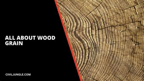 All About Wood Grain | What Is Wood Grain [ Types of Wood Grain ]