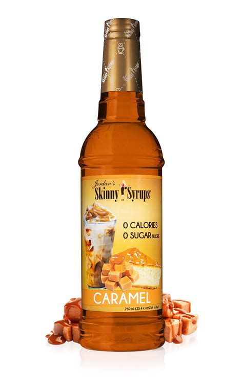 Jordans Skinny Gourmet Syrups Sugar Free Caramel 254 Ounce