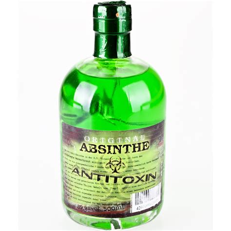 Absinthe Antitoxin Green Head Skull Ml Jakarta Liquor