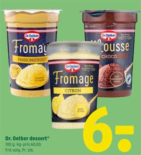 Dr Oetker Dessert Tilbud Hos Coop