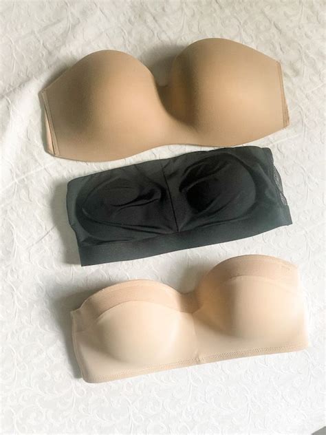 My Review Of Four Different Strapless Bra Styles For Postpartum And