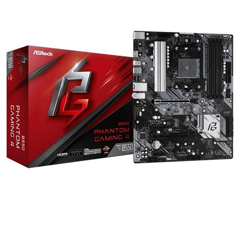 Дънна платка ASRock B550 PHANTOM B550 PHANTOM GAMING 4 | Цена от 171.87 ...
