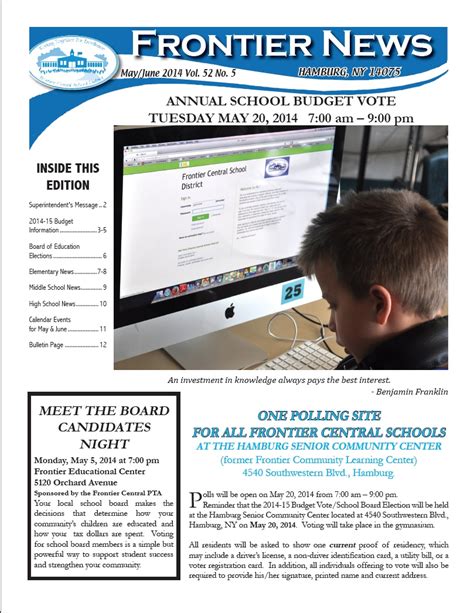 Frontier Central School District Overview