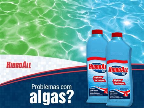 LIFE PESCA Algicida De Choque Para Piscinas HidroAll HCL 1 Litro