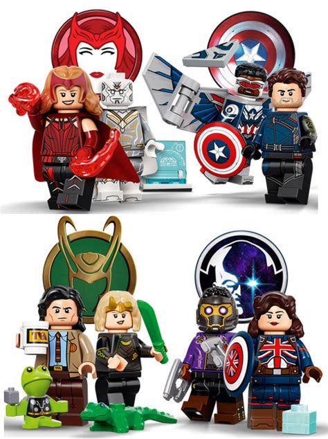 LEGO Marvel Minifigures Series 71031 Figures Blind Bags Revealed ...