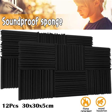 12pcs Acoustic Foam Panels 2 X 12 X 12 Acoustic Foam Sound