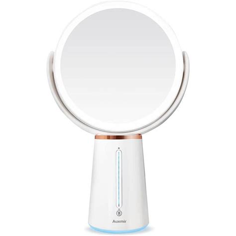 Miroir Maquillage Lumineux Grossissant 10X 1X Miroir Double Face Avec