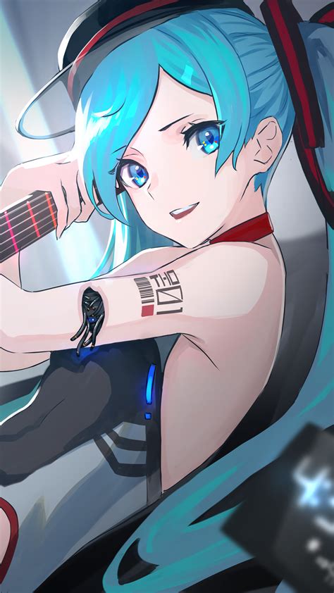 Hatsune Miku Anime Girl Cyborg 4K #3460h Wallpaper PC Desktop