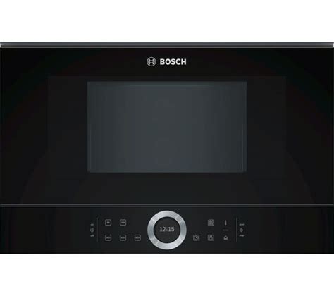 Four Micro Ondes Encastrable Bosch Bfl Gb Noir Micro Ondes But