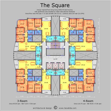 square floor plan square floor plans apartment plans apartment