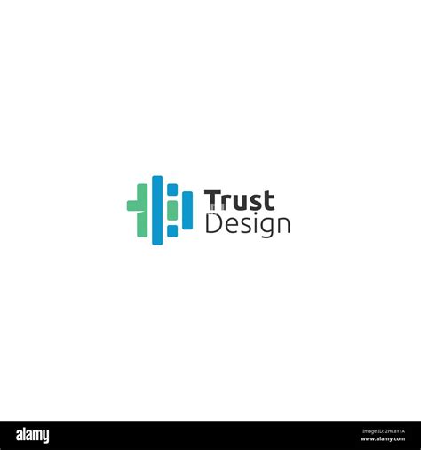 Modern Flat Colorful Trust Design Code Logo Design Stock Vector Image And Art Alamy