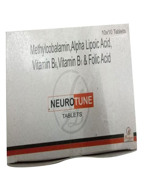 Methylcobalamin Alpha Lipoic Acid Vitamin B Vitamin B And Folic Acid