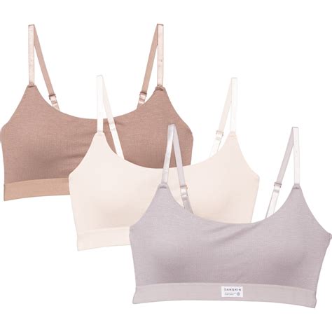 Danskin Lenzing® EcoVero® Ribbed Bralettes (For Women) - Save 58%
