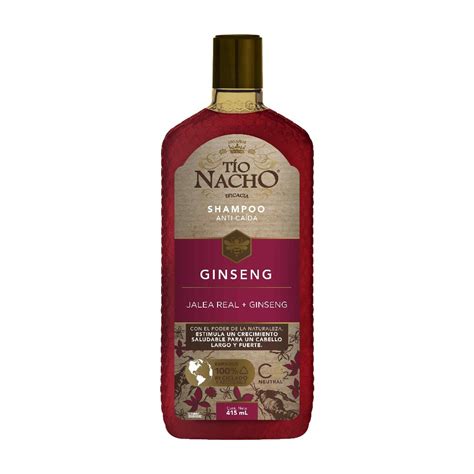 Shampoo Tío Nacho Anti Caída Ginseng 415 ml DelSol