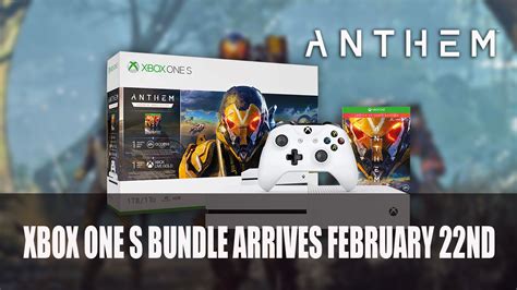 Anthem Xbox One S Bundle Arrives February Nd Now Available For Pre