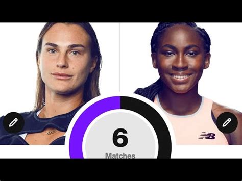 Coco Gauff Vs Aryna Sabalenka Can Coco Beat Aryna Again YouTube