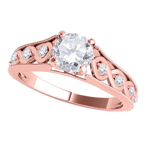 Mauli Jewels Engagement Rings For Women Carat Halo Diamond Wedding