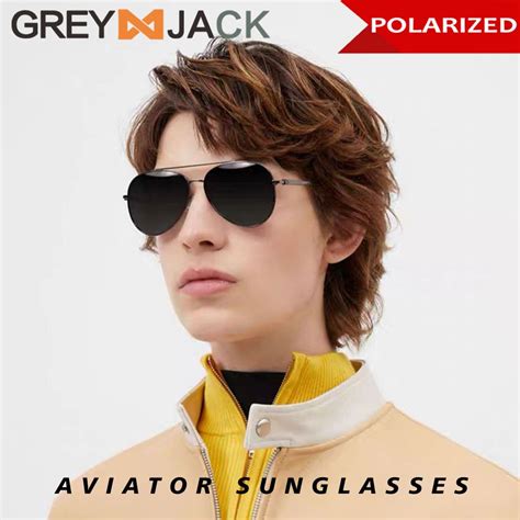 Jual Grey Jack Kacamata Hitam Sunglasses Polarized Anti Silau Uv