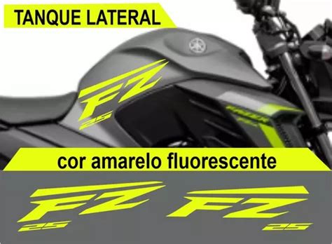 Adesivo Fazer Fz Tanque Lateral Fluorescente Hl Parcelamento