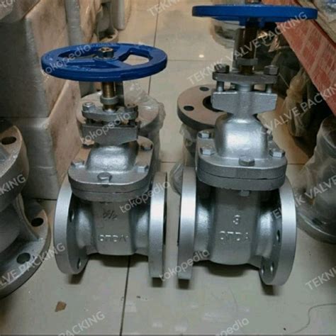 Jual Gate Valve ONDA Cast Iron Jis 10k Flange 3 Inch DN 80 Jakarta