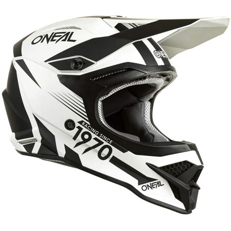 O Neal Series Interceptor Motocross Enduro Mtb Helm Matt Schwarz Wei