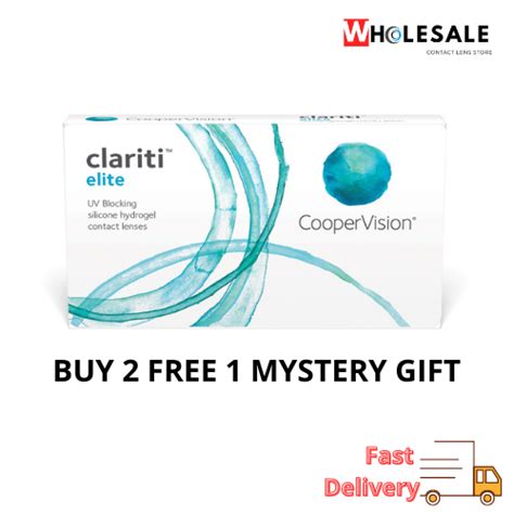 Coopervision Clariti Elite Silicone Hydrogel Pcs Box Lazada