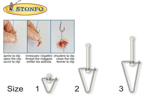 Stonfo Bait Clips : 24Tackle, Fishing Tackle Online Store
