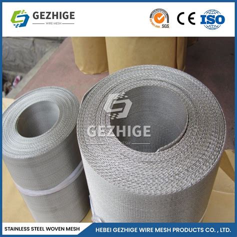 Gezhige Stainless Grill Mesh Manufacturers China Knitted Wires Mesh