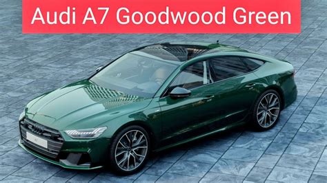 Audi A Goodwood Green Exterior And Interior Amazing Brown