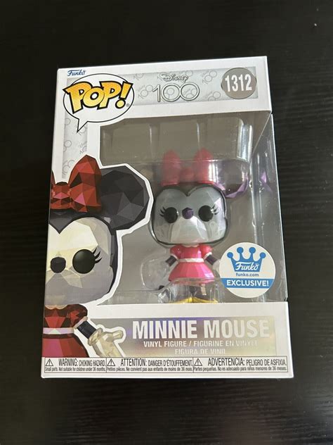 Minnie Mouse Facet Funko Shop Exclusive Funko Pop Disney 100th Fast